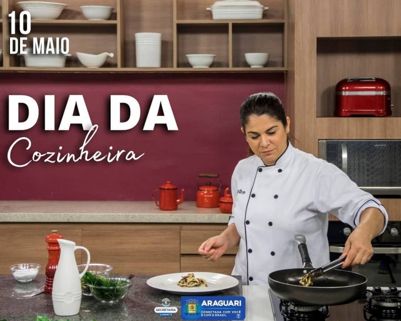 Feliz dia da cozinheira a todas profissionais que trazem mais sabor ao nosso dia
