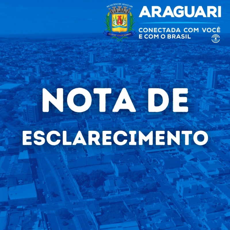 A Secretaria Municipal de Meio Ambiente de Araguari informa que nesta segunda-feira, 31 de maio, não haverá expediente à tarde, em função de um caso de COVID confirmado de uma servidora.   Ela está bem, foi afastada imediatamente das funções e o local será sanitizado por medida de segurança.   O serviço interno e atendimento ao público retornam normalmente nesta terça às 7h.   O prédio da Sec. de Meio Ambiente fica na rua Professor João Batista da Costa, 100.