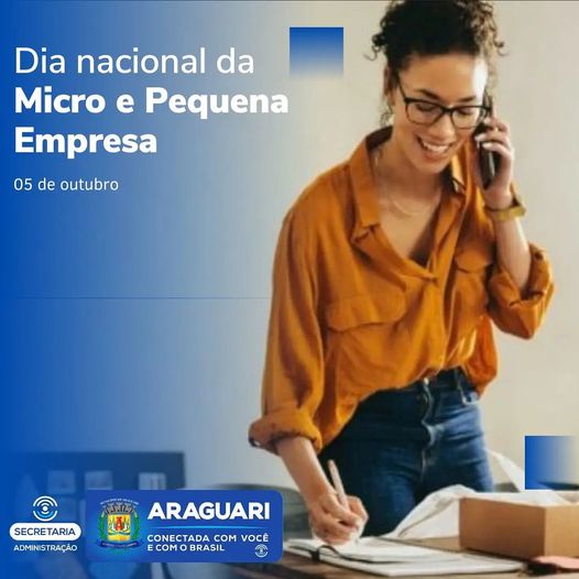 Parabenizamos todos os microempreendedores que ajudam a formar a base da economia brasileira.