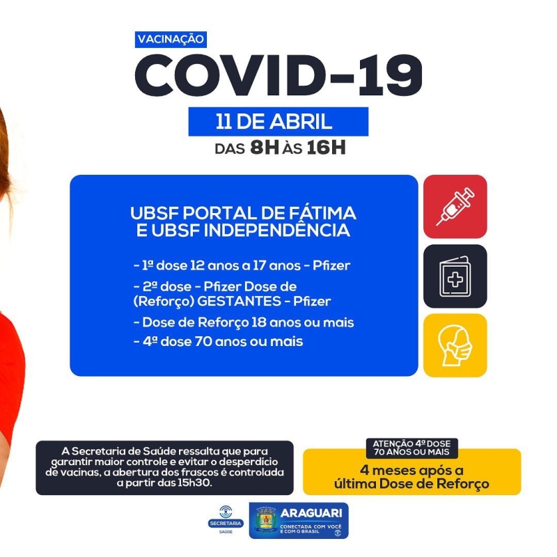 Vacinação 11 de Abril