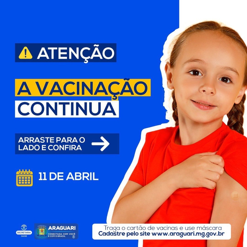 Vacinação 11 de Abril
