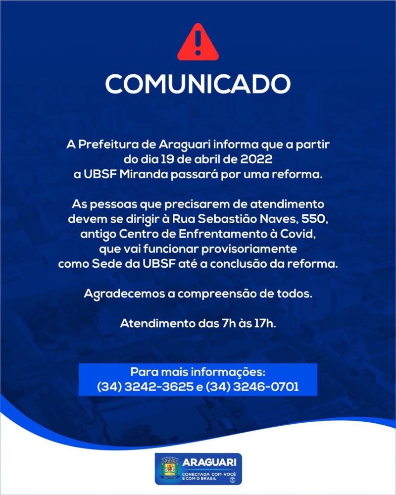 COMUNICADO