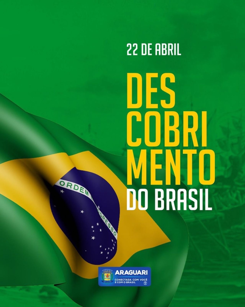 Em 22 de abril se comemora a chegada dos navegadores portugueses ao território brasileiro no ano de 1500. O descobrimento do Brasil faz parte do nosso calendário e é abordado principalmente nas escolas. O termo é usado apenas como referência, já que quando os portugueses chegaram o país era habitado por várias comunidades indígenas.