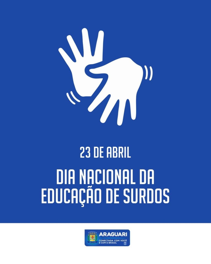Esta data marca a promulgação da Lei da Libras. Uma importante conquista para a Comunidade Surda Brasileira, pois marca não só o reconhecimento da Língua Brasileira de Sinais, como língua oficial do nosso país. Um início da conquista de direitos por parte dessa população, promovendo mais acessibilidade, além de fazer com que as pessoas entendam o olhar do surdo. Para os surdos a língua de sinais é sua língua natural.