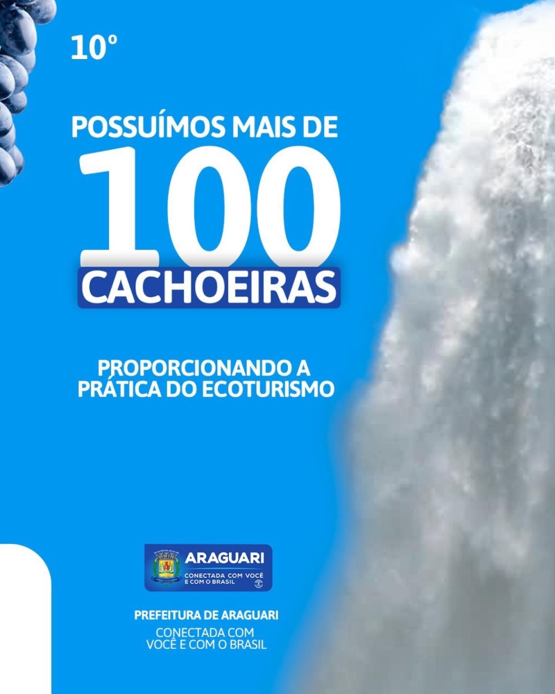 Não temos dúvida de que viver aqui é BOM DEMAIS! Prefeitura de Araguari Conectada com você e com o Brasil