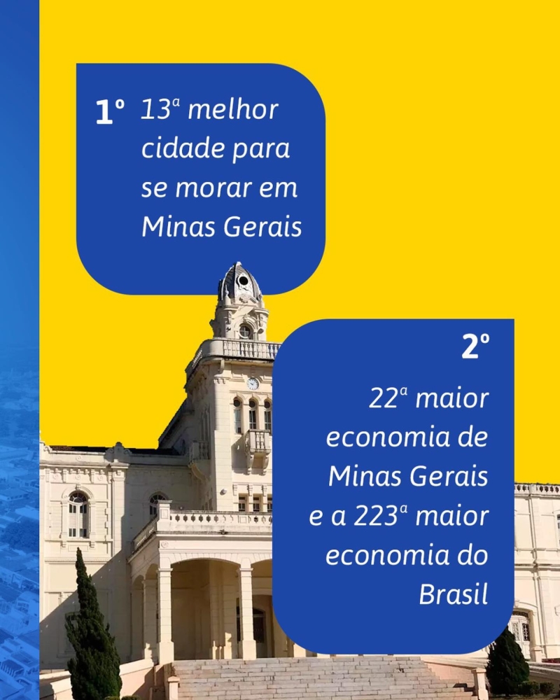 Não temos dúvida de que viver aqui é BOM DEMAIS! Prefeitura de Araguari Conectada com você e com o Brasil