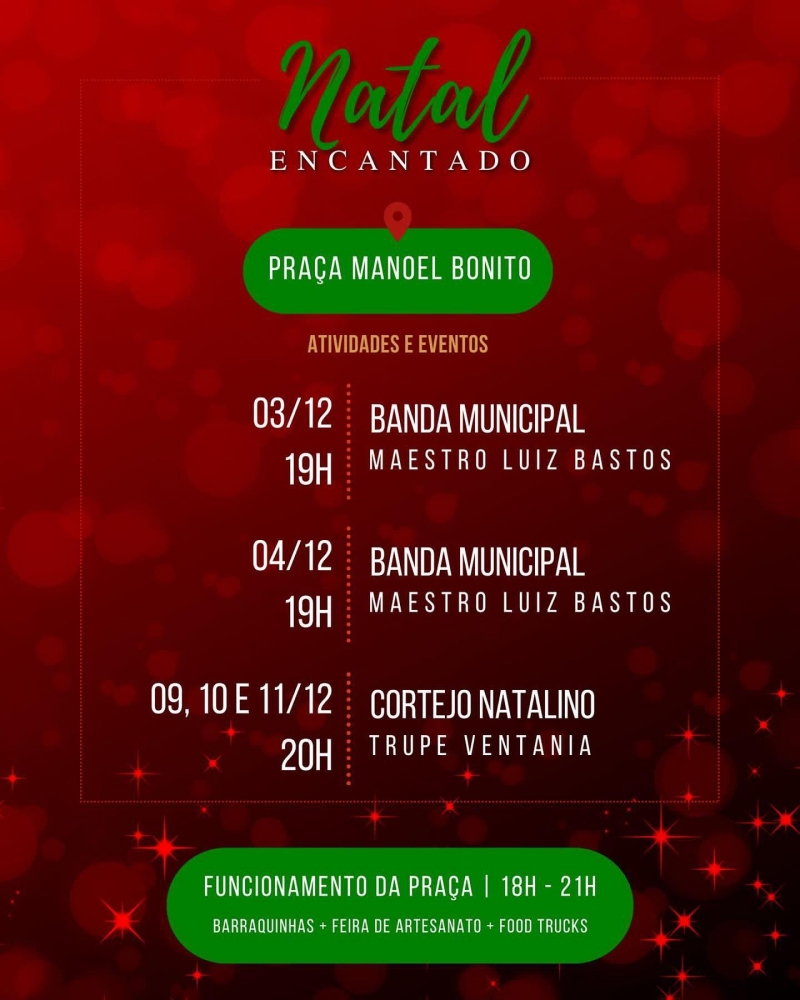 Programação: NATAL ENCANTADO
