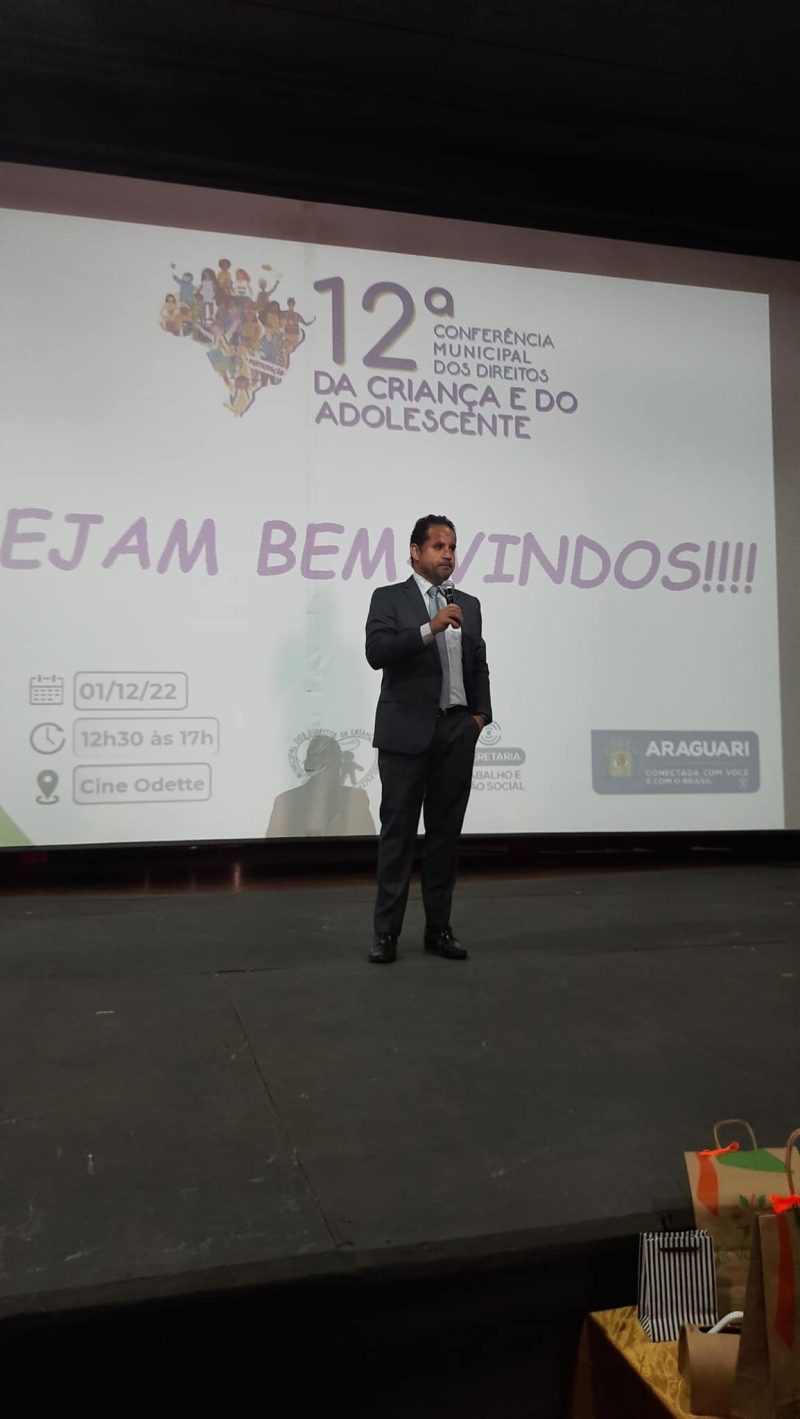 12º Conferência Municipal dos Direitos da Criança e do Adolescente é realizada em Araguari