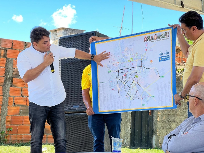 Prefeitura assina Ordem de Serviço para construção da Arena Multiuso