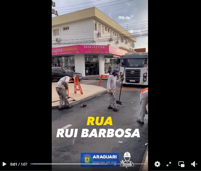 Calçadão da Rui Barbosa