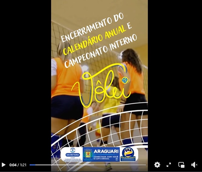 A prefeitura de Araguari por meio da FAMEP, encerra o ano de 2022 com muito sucesso na área do Esporte. 