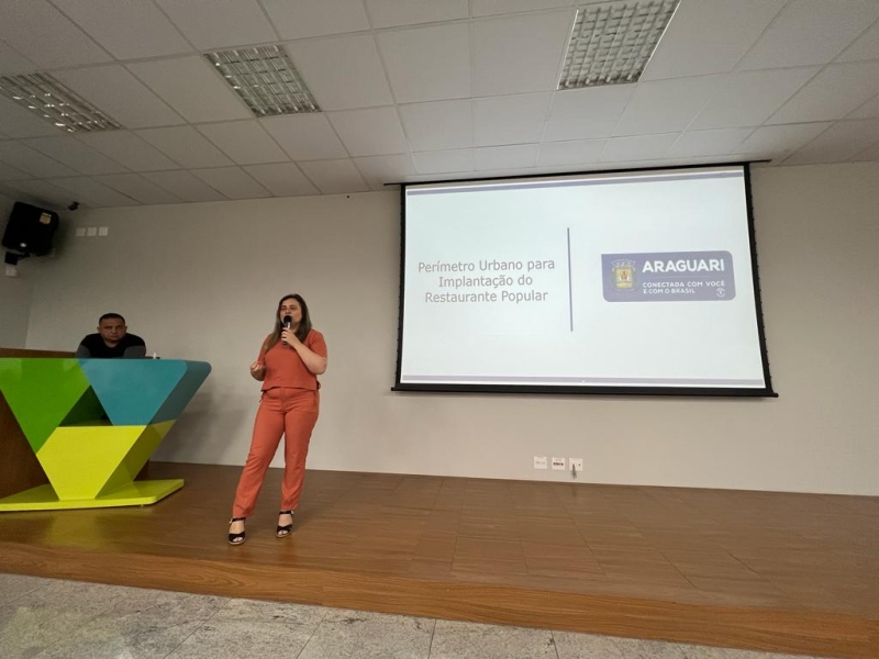 Prefeitura realiza Audiência Pública para Definição do Perímetro Urbano para Implantação do Restaurante Popular