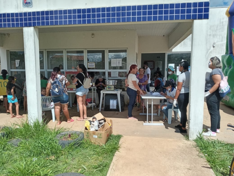 Moradores do Goiás Parte Alta recebem o projeto “Rua de Lazer”