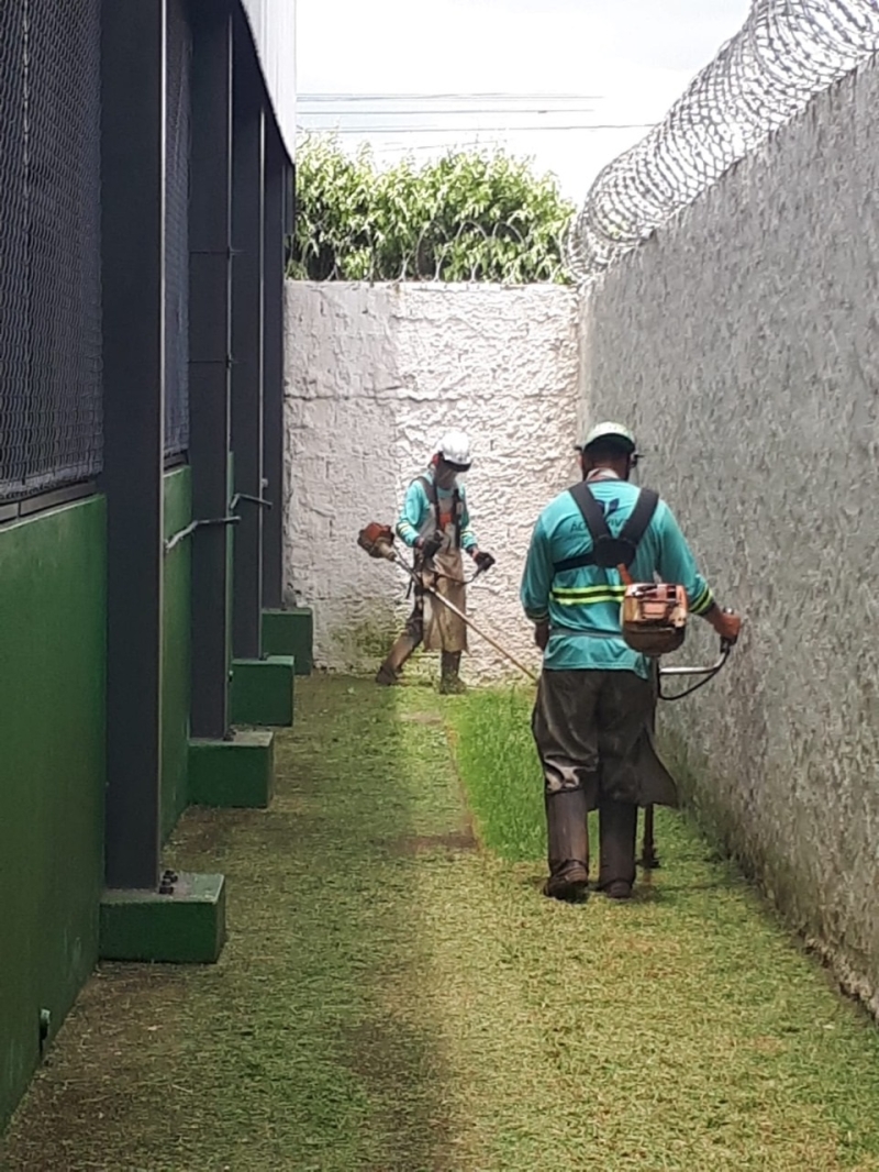 A prefeitura de Araguari através da secretaria de Educação, segue cronograma e continua os trabalhos de poda e capina nas unidades educacionais.