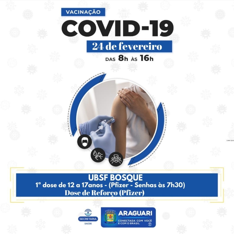 Vacinação 24 de fevereiro