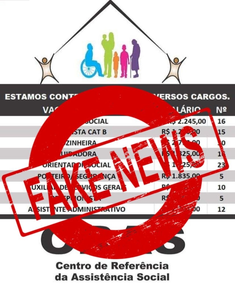 Alerta Fake News  Prefeitura Municipal de Guanhães