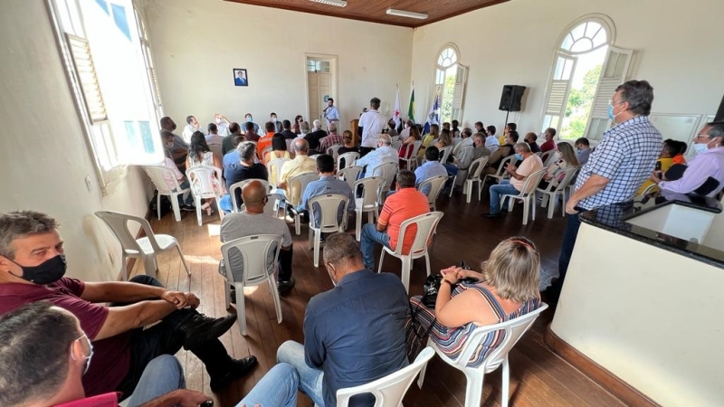 Na manhã desta sexta-feira (21), o prefeito Renato Carvalho, a vice Maria Cecília e o secretário de esportes Wesley Lucas receberam no Palácio dos Ferroviários o secretário nacional de paradesporto José Agtônio Guedes. O represente do Governo Federal durante café da manhã com autoridades políticas, representantes de entidades de classe e imprensa, assegurou a importância e o dever do Executivo em investir em políticas públicas voltadas para as pessoas com algum tipo de deficiência.