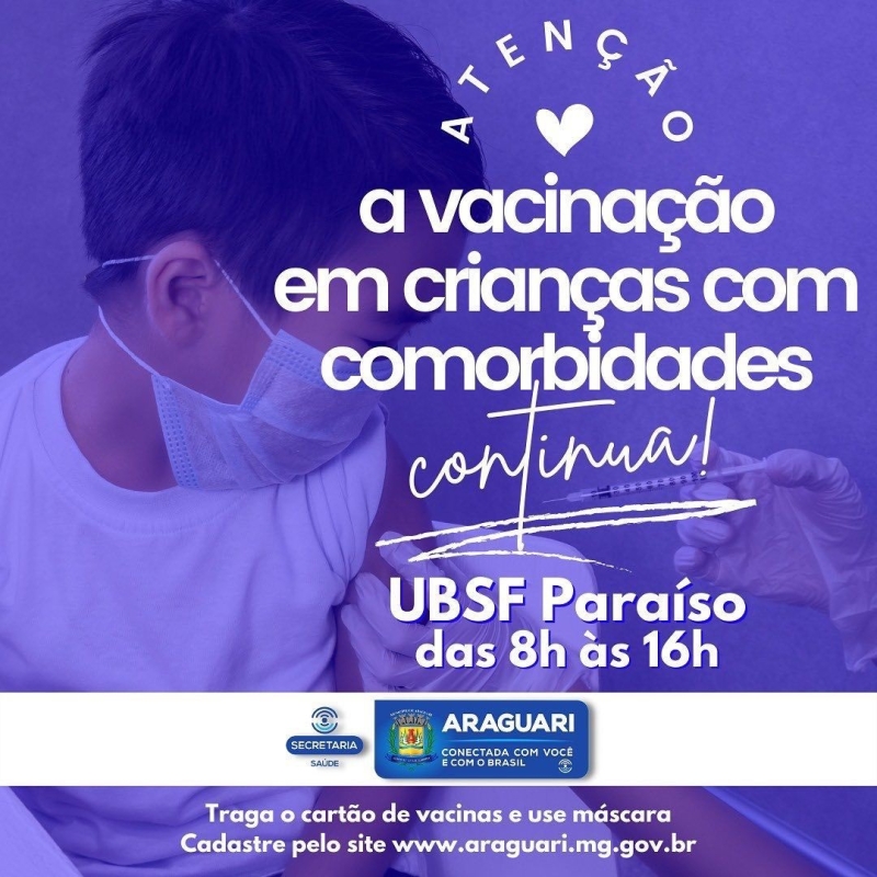 Programação vacinação 25 de janeiro