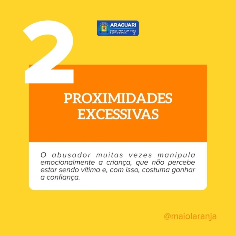 Mês de conscientização sobre a prevenção do abuso e da exploração sexual de crianças e adolescentes Confira alguns sinais que podem indicar abuso sexual infantil