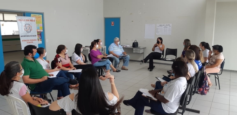 A prefeitura de Araguari, por intermédio da secretaria de Saúde, realizou nesta quarta-feira (16), mais duas Oficinas de capacitação do Projeto Saúde em Rede, com as equipes da Atenção Primária da UBSF Bosque e equipes da Atenção Especializada do CEAAMI.