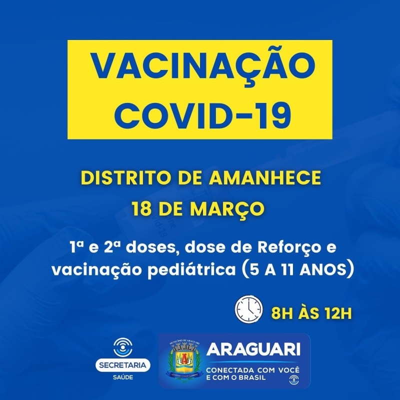 Vacinação 18 de Março