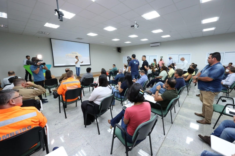 Foi realizado na manhã desta sexta-feira (18), o lançamento da Café Agro 2022, que será realizada de 5 a 10 de abril, no Parque de Exposições Rondon Pacheco. O evento aconteceu no auditório do Sicoob Aracoop.