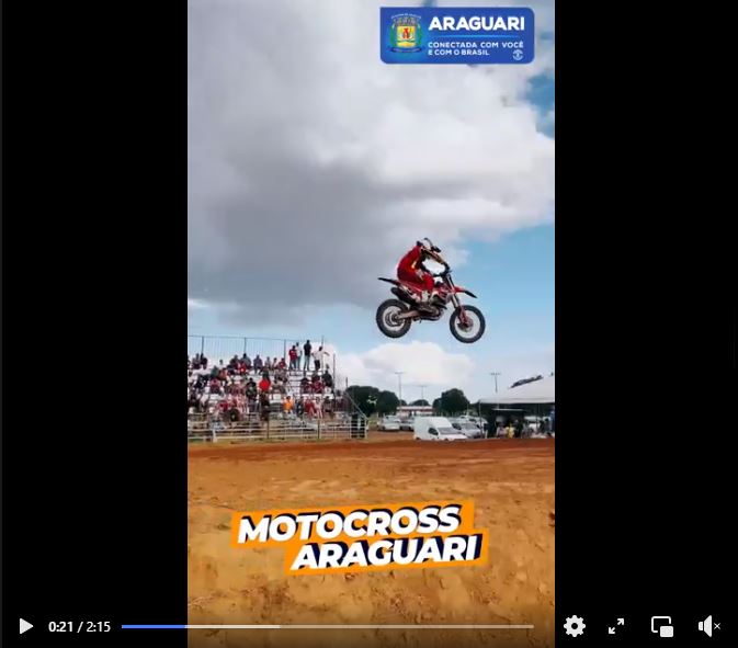 A emoção e adrenalina tomaram conta do evento de Motocross, realizado no ultimo final de semana de Araguari, na pista do bairro São Sebastião. 