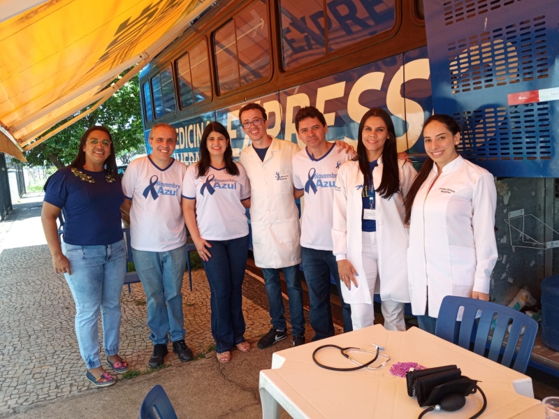 A Prefeitura Municipal de Araguari, por meio da secretaria de Saúde e Policlínica, realizou no dia 19, na policlínica, o dia D da Campanha Novembro Azul.