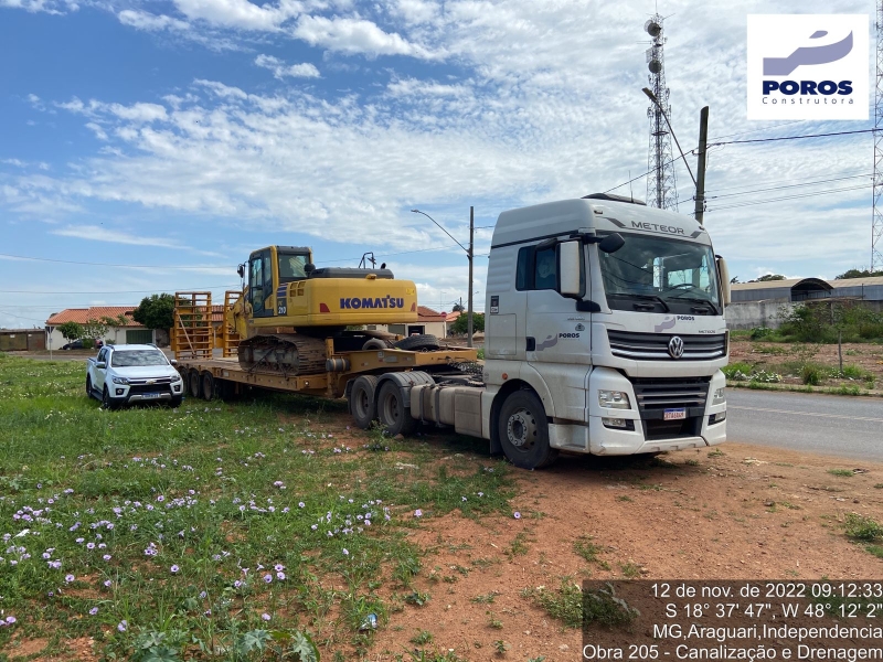 Empresa realiza limpeza nos pontos em que haverá as obras de drenagem nos Bairros Jóquei Club e adjacentes.