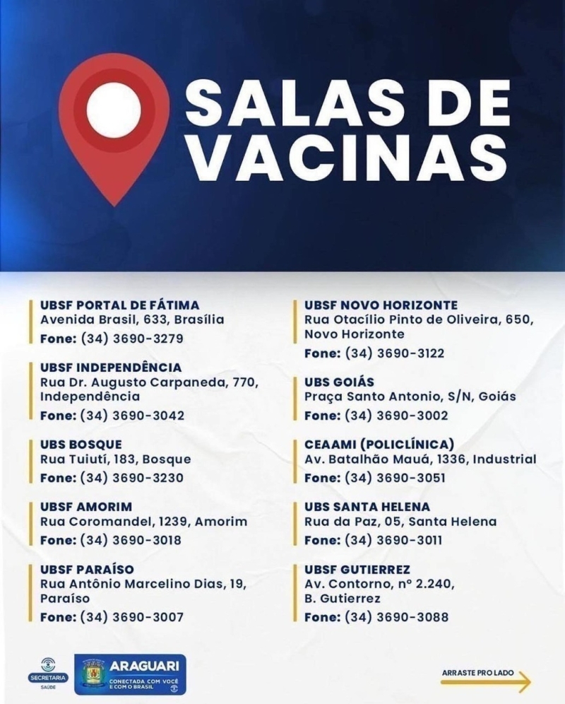 Vacinação COVID-19 - 19 de outubro