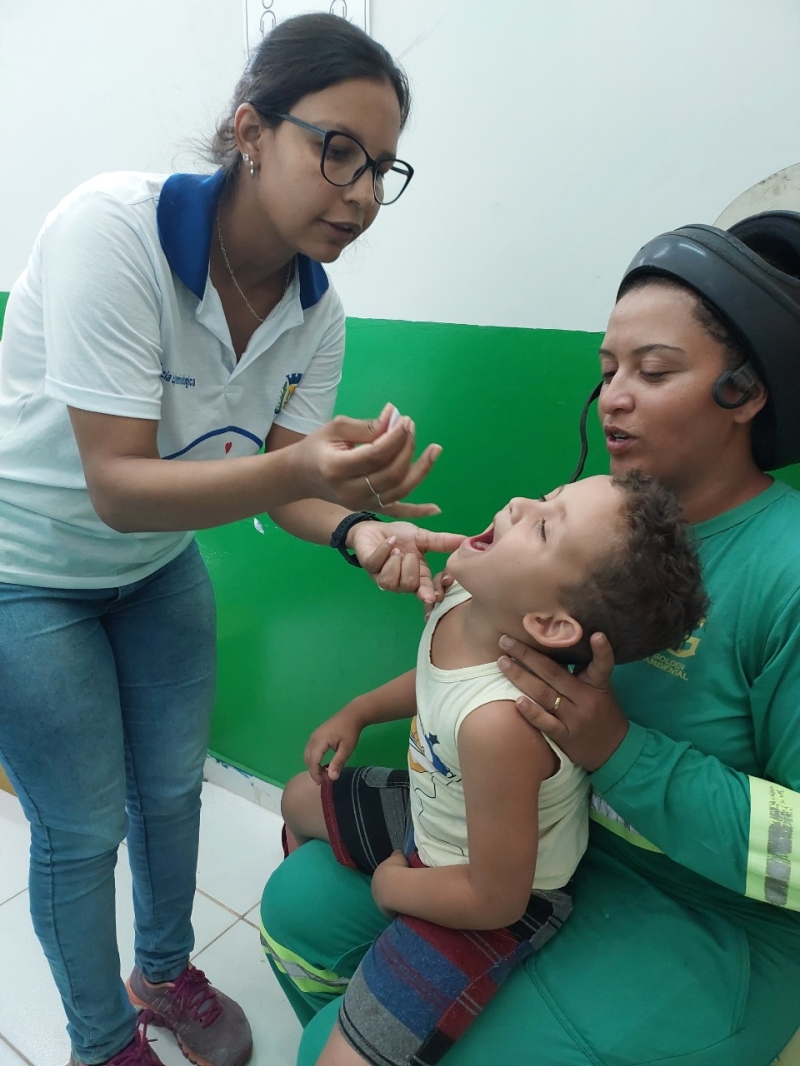 Gincana da Vacinação contra Pólio nas Escolas