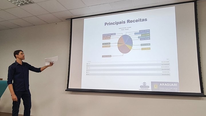 A prefeitura de Araguari, através da secretaria de Planejamento, Orçamento e Habitação, realizou nesta terça-feira (20), no auditório da Sicoob Aracoop, uma Audiência Pública para elaboração e discussão da PLOA 2023. Os tópicos foram apresentados pelo secretário da pasta, Dickson dos Santos e pelos servidores Moisés e Luiz Renato.