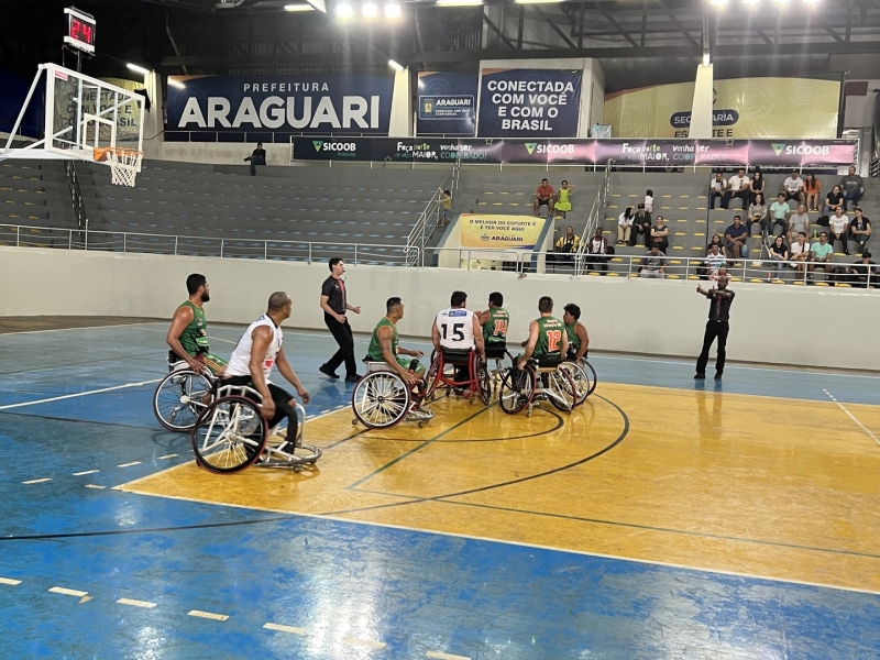 Com jogos emocionantes, Primeira Etapa do Campeonato Mineiro de Basquete em Cadeiras de Rodas é realizada em Araguari