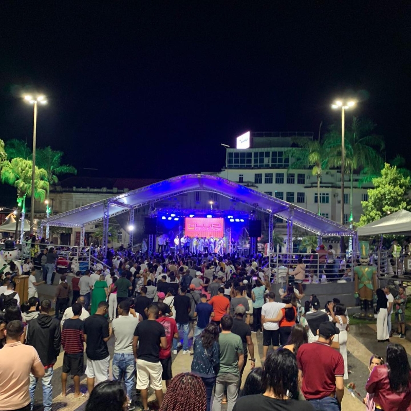 Réveillon na Praça é grande sucesso em Araguari