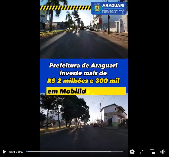 Mais Mobilidade e Segurança para nossa população