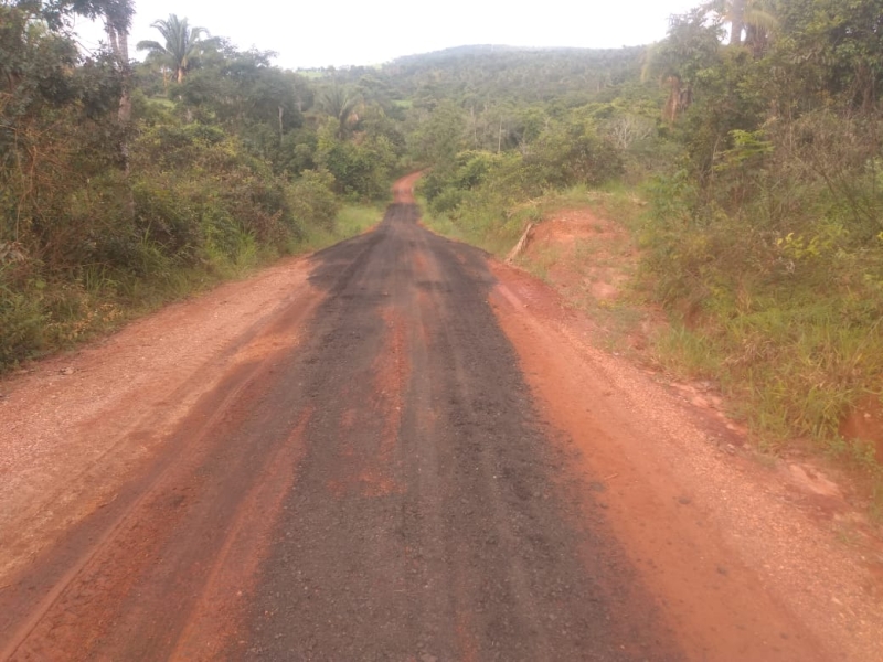 Secretaria de Obras trabalha em pontos castigados pela chuva na zona rural