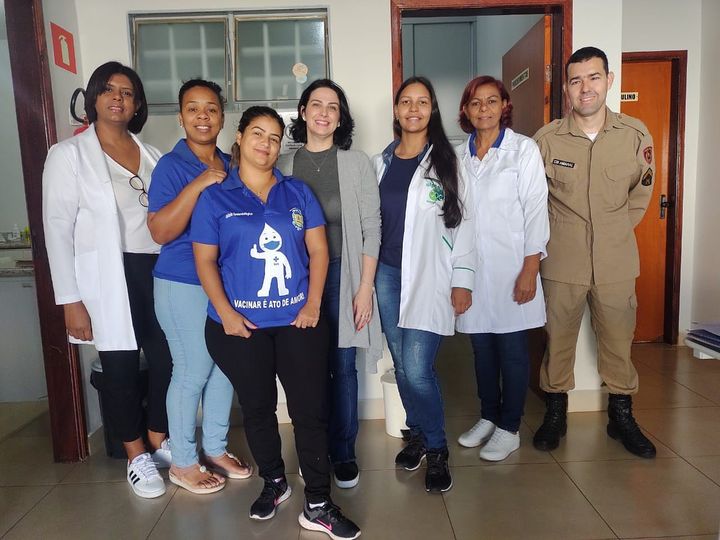 A prefeitura de Araguari através da secretaria de Saúde e setor de Epidemiologia/Imunização, promoveu nesta quarta-feira, dia 21 de junho, a atualização das cadernetas de vacinação dos servidores da Polícia Militar.