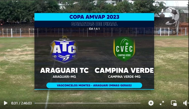 ARAGUARI X CAMPINA VERDE Estádio Vasconcelos Montes, Araguari-MG Futebol ao VIVO com as FERAS DO MAESTRO.