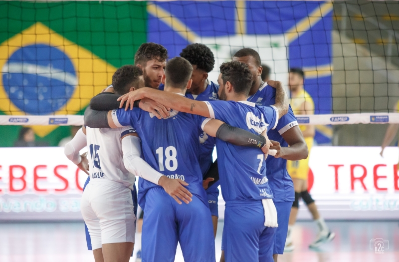 Cruzeiro e Minas estão classificados para a fase semifinal do Sul-Americano de Vôlei