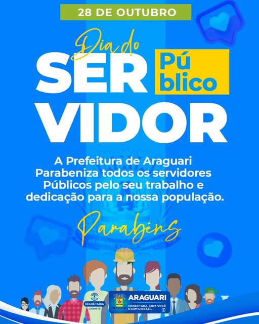 A prefeitura de Araguari, através da secretaria de Serviços Urbanos informa sobre os serviços que estão empenhados para serem realizados nesta semana, a partir desta segunda-feira, dia 24 até a sexta-feira, 28.