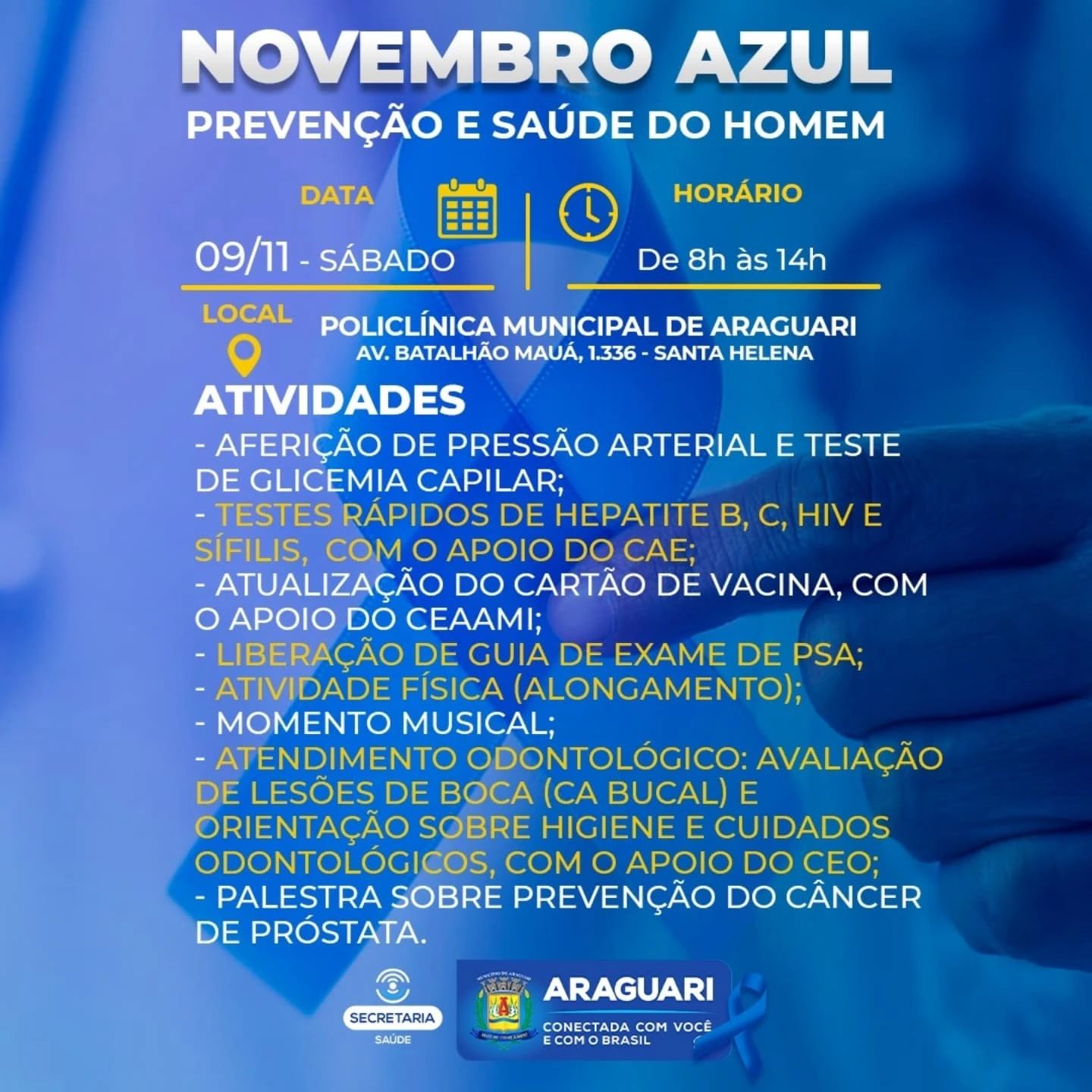 A prefeitura de Araguari, através da secretaria de Serviços Urbanos informa sobre os serviços que estão empenhados para serem realizados nesta semana, a partir desta segunda-feira, dia 24 até a sexta-feira, 28.