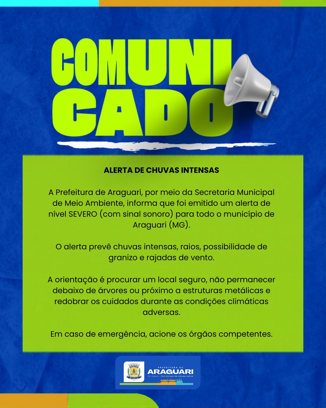 COMUNICADO