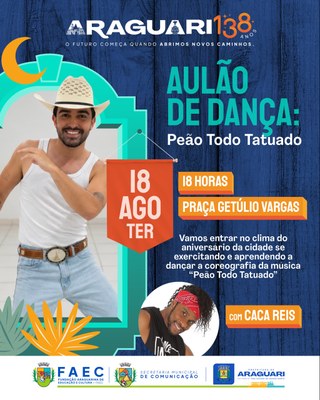ARAGUARI 138 ANOS!