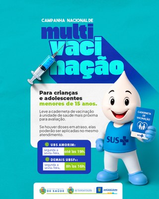 CAMPANHA NACIONAL DE MULTIVACINAÇÃO
