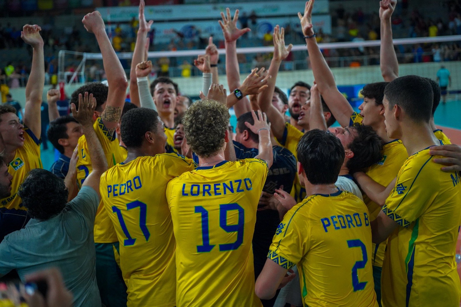 Brasil conquista título do Sul-Americano Sub-19 de Vôlei Masculino em Araguari